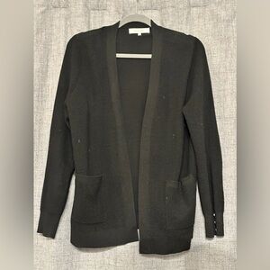 Women's Black Cardigan Sweater